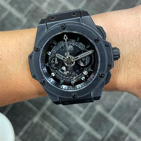 hublot king power 48mm all black|Prices for New Hublot King Power .